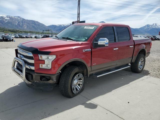 FORD F150 SUPER 2015 with VIN 1FTEW1EG2FKD10857 - Photo from auction