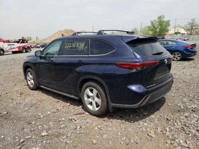 Photo 2 from auction – 2022 TOYOTA HIGHLANDER with VIN 5TDCZRBH0NS582664