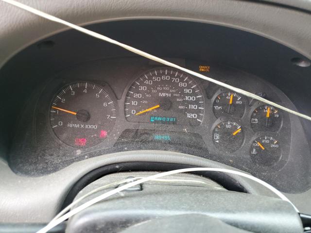 Photo 9 from auction – 2002 CHEVROLET TRAILBLAZE with VIN 1GNDT13S222343063