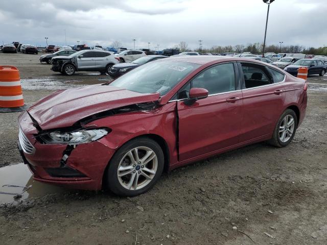 FORD FUSION SE 2018 with VIN 3FA6P0HD4JR217278 - Photo from auction