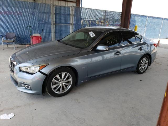 INFINITI Q50 BASE 2015 with VIN JN1BV7AP9FM344252 - Photo from auction