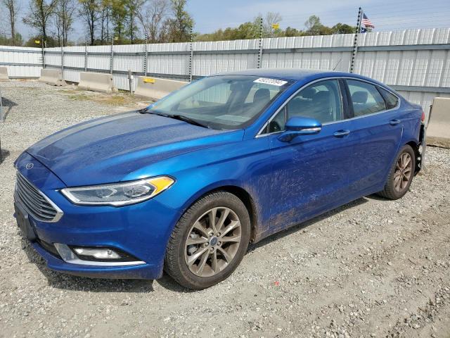 FORD FUSION SE 2017 with VIN 3FA6P0HD9HR114240 - Photo from auction