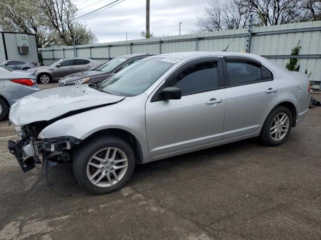 FORD FUSION S 2012 with VIN 3FAHP0GA8CR105201 - Photo from auction