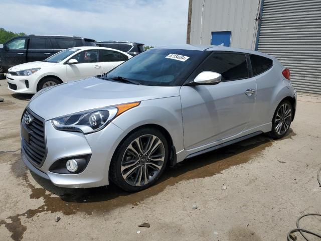 HYUNDAI VELOSTER T 2017 with VIN KMHTC6AE2HU309373 - Photo from auction