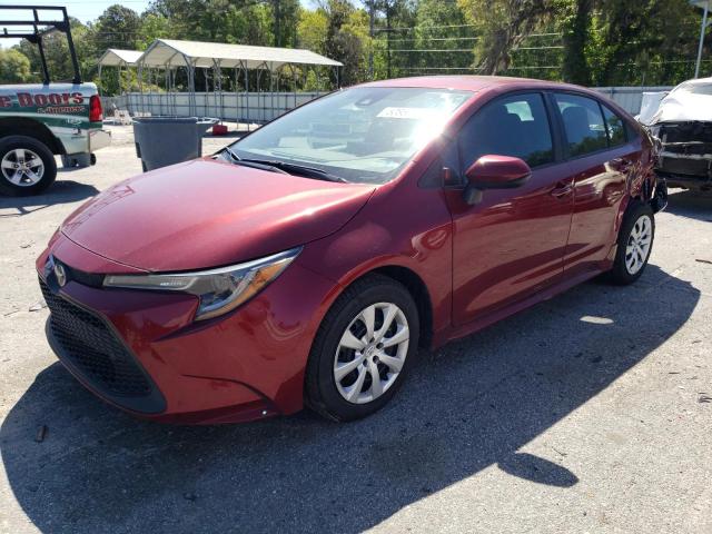 TOYOTA COROLLA LE 2022 with VIN 5YFEPMAE2NP332263 - Photo from auction