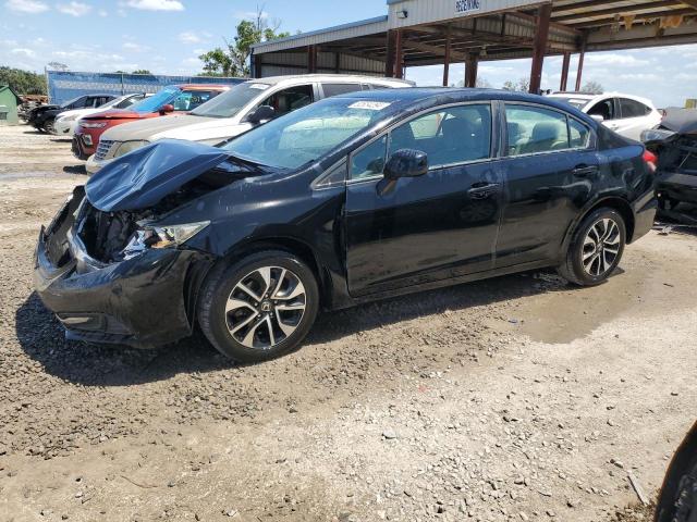 HONDA CIVIC EX 2013 with VIN 19XFB2F8XDE055422 - Photo from auction