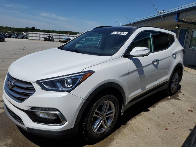 HYUNDAI SANTA FE S 2017 with VIN 5NMZU3LB2HH043888 - Photo from auction