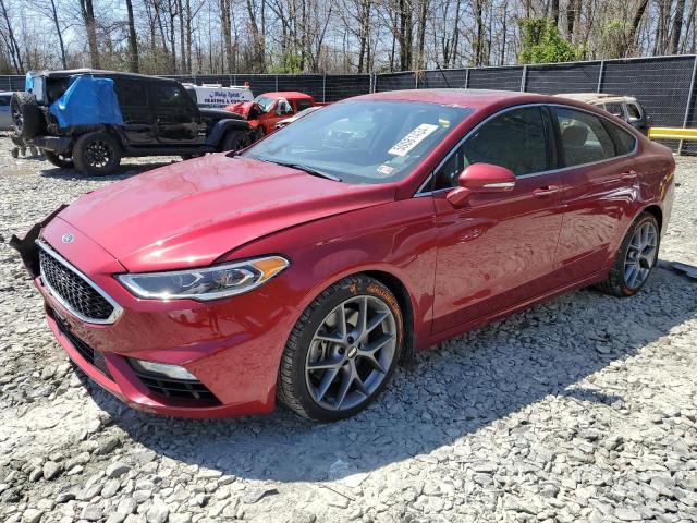 Photo 1 from auction – 2017 FORD FUSION SPO with VIN 3FA6P0VP0HR372242