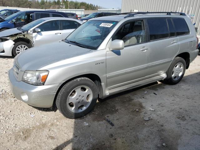 TOYOTA HIGHLANDER 2006 with VIN JTEEP21AX60160637 - Photo from auction