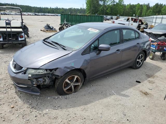 HONDA CIVIC SE 2015 with VIN 19XFB2F76FE232834 - Photo from auction