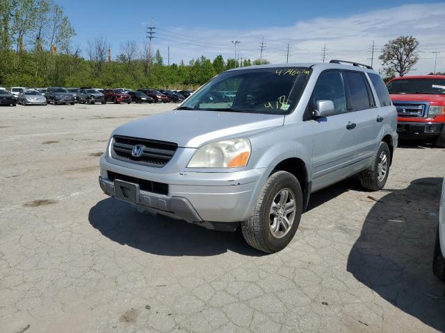 HONDA PILOT EXL 2004 with VIN 2HKYF18664H591301 - Photo from auction