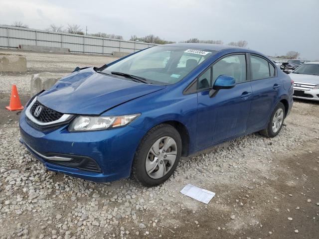 Photo 1 from auction – 2013 HONDA CIVIC LX with VIN 19XFB2F50DE071053