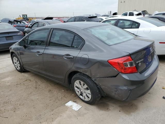 Photo 2 from auction – 2012 HONDA CIVIC LX with VIN 2HGFB2F52CH600605
