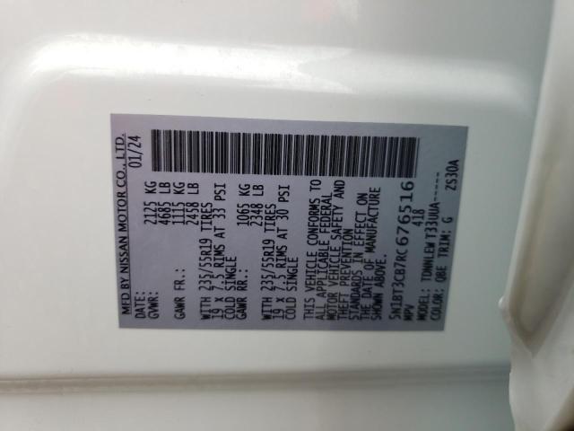 Photo 14 from auction – 2024 NISSAN ROGUE SL with VIN 5N1BT3CB7RC676516