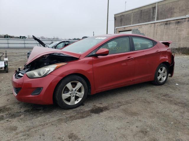 HYUNDAI ELANTRA GL 2013 with VIN KMHDH4AE2DU852243 - Photo from auction