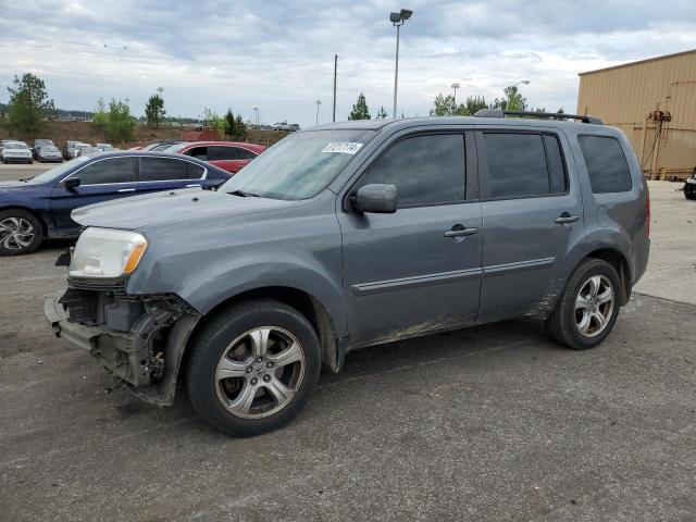 HONDA PILOT EXLN 2013 with VIN 5FNYF3H72DB009066 - Photo from auction