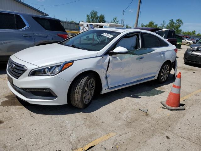 HYUNDAI SONATA SPO 2017 with VIN 5NPE34AF0HH469899 - Photo from auction