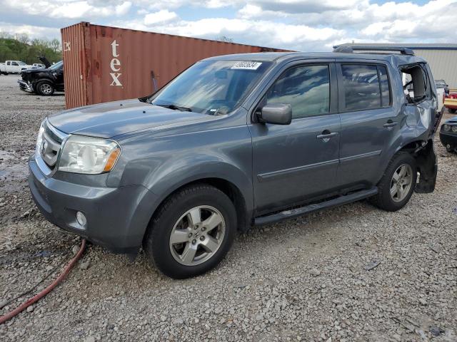 HONDA PILOT EXL 2011 with VIN 5FNYF3H5XBB057216 - Photo from auction