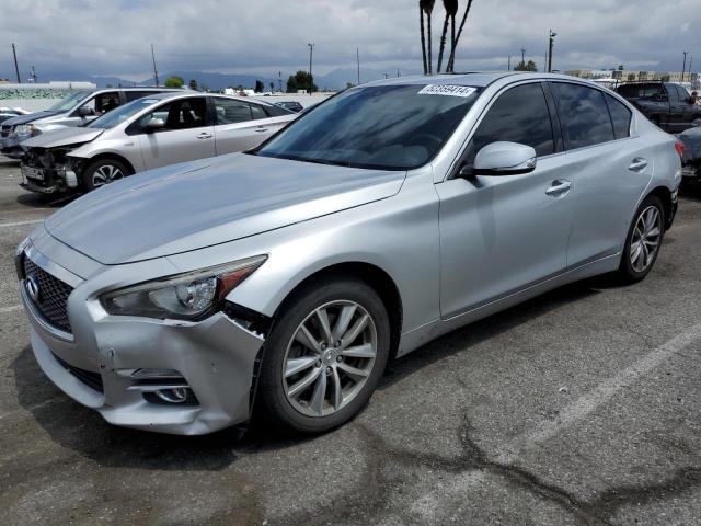 INFINITI Q50 BASE 2017 with VIN JN1CV7AP9HM642033 - Photo from auction