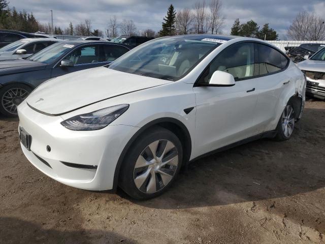 TESLA MODEL Y 2022 with VIN 7SAYGDEE6NF358564 - Photo from auction