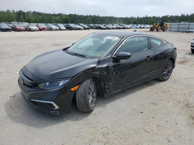 HONDA CIVIC EX 2019 with VIN 2HGFC3B36KH351781 - Photo from auction