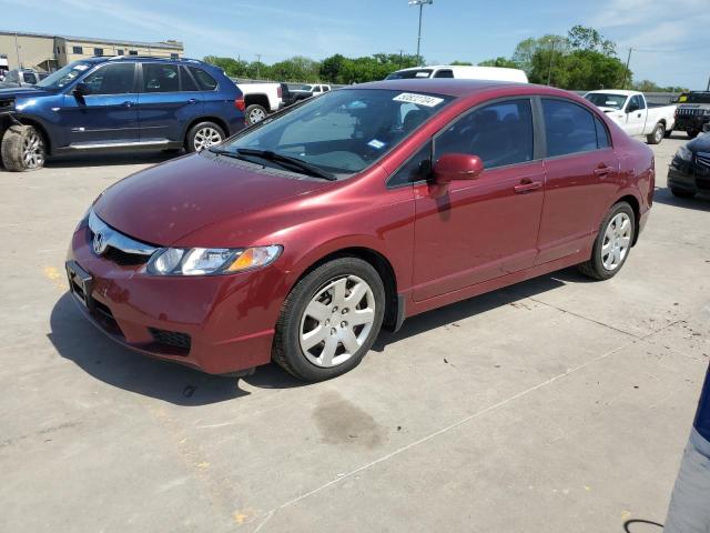 HONDA CIVIC LX 2010 with VIN 19XFA1F57AE074749 - Photo from auction
