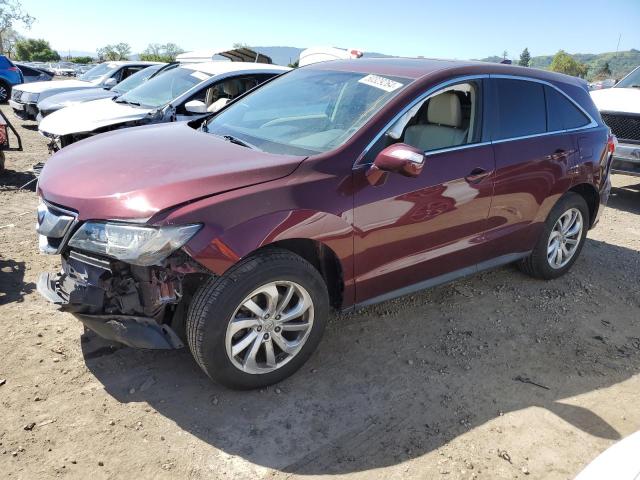 ACURA RDX 2017 with VIN 5J8TB4H30HL002436 - Photo from auction