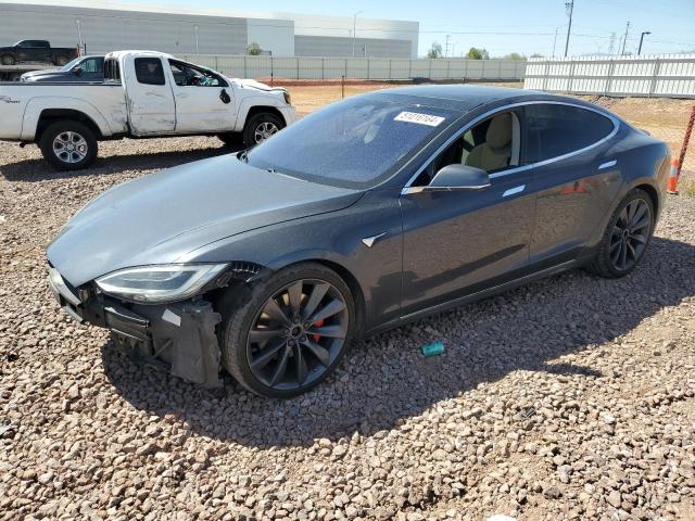 TESLA MODEL S 2016 with VIN 5YJSA1E47GF168155 - Photo from auction