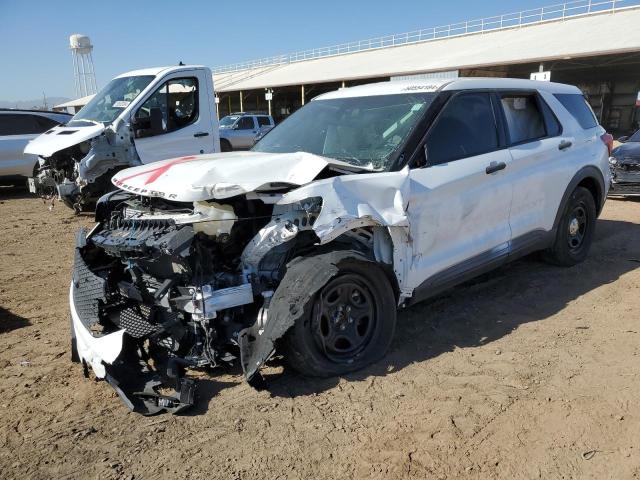 FORD EXPLORER P 2021 with VIN 1FM5K8AC8MNA13753 - Photo from auction