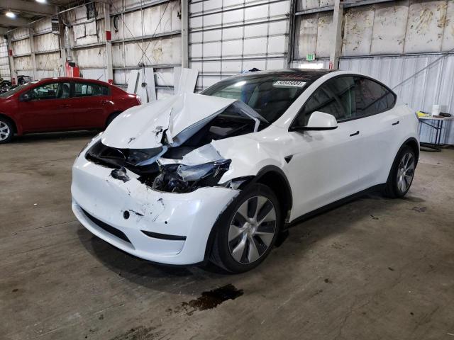 TESLA MODEL Y 2021 with VIN 5YJYGDED1MF133990 - Photo from auction