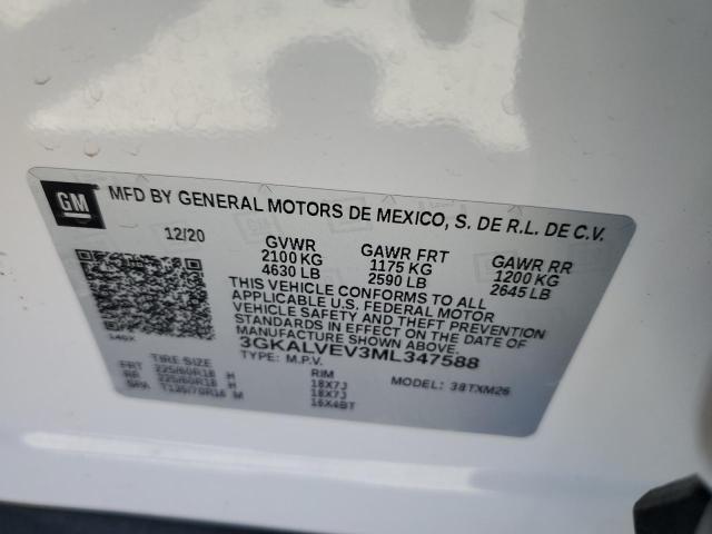 Photo 14 from auction – 2021 GMC TERRAIN SL with VIN 3GKALVEV3ML347588