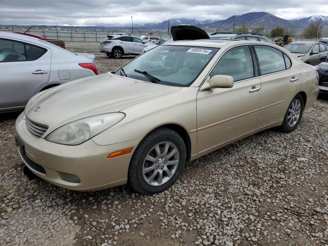LEXUS ES 300 2003 with VIN JTHBF30G430106184 - Photo from auction