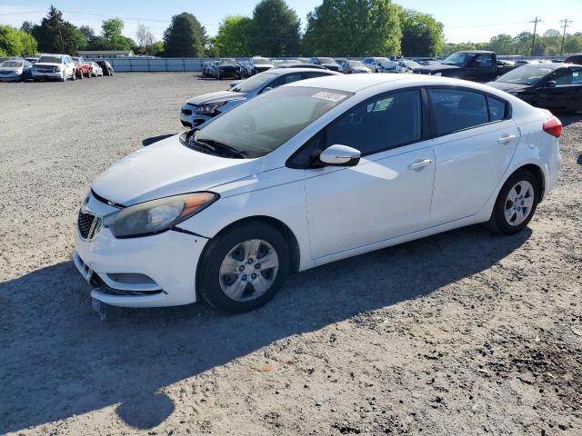 KIA FORTE LX 2015 with VIN KNAFX4A60F5328186 - Photo from auction