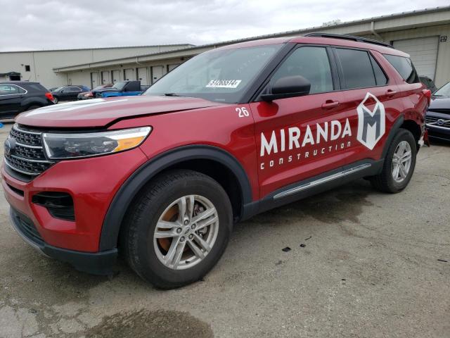 FORD EXPLORER X 2021 with VIN 1FMSK8DH8MGA58819 - Photo from auction