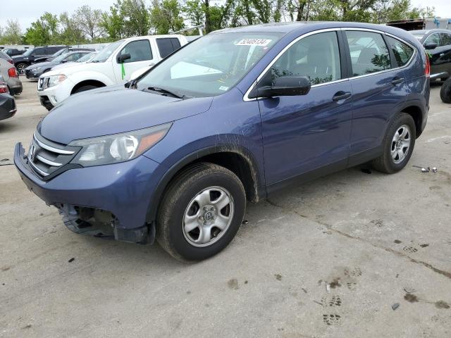 HONDA CR-V LX 2013 with VIN 2HKRM3H33DH509178 - Photo from auction