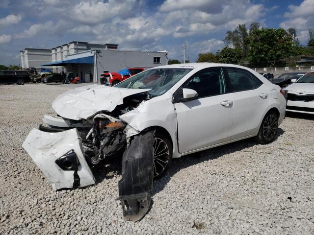TOYOTA COROLLA L 2015 with VIN 2T1BURHE9FC458183 - Photo from auction