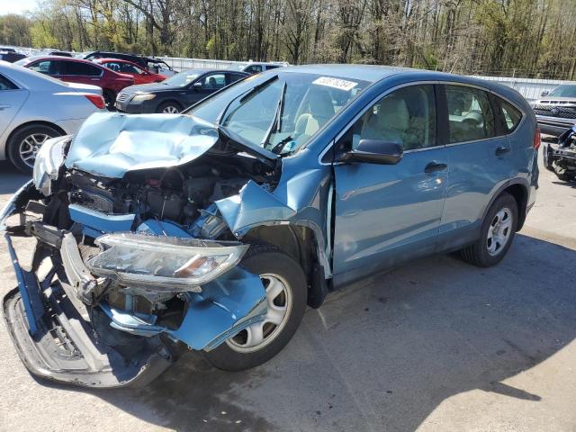 HONDA CR-V LX 2015 with VIN 5J6RM4H33FL080915 - Photo from auction