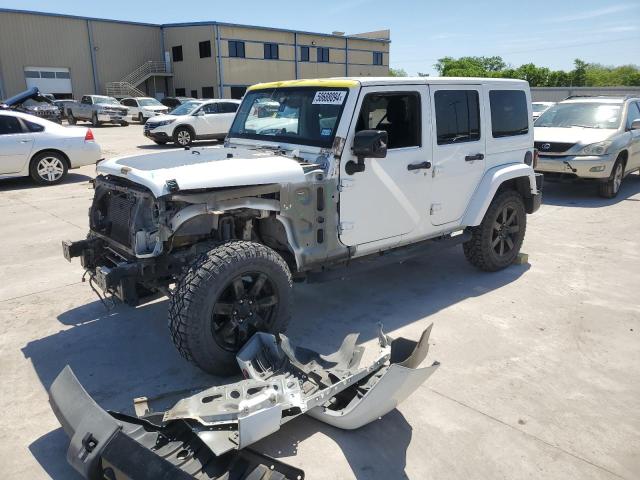 JEEP WRANGLER U 2014 with VIN 1C4BJWEG9EL325539 - Photo from auction