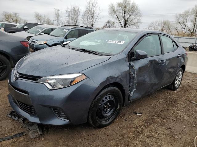 Photo 1 from auction – 2016 TOYOTA COROLLA L with VIN 2T1BURHE2GC634377
