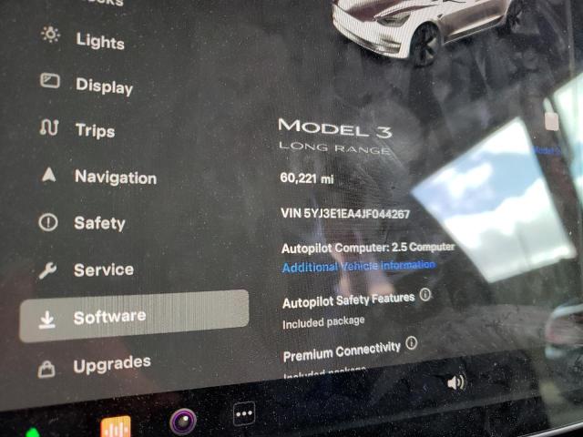 Photo 9 from auction – 2018 TESLA MODEL 3 with VIN 5YJ3E1EA4JF044267