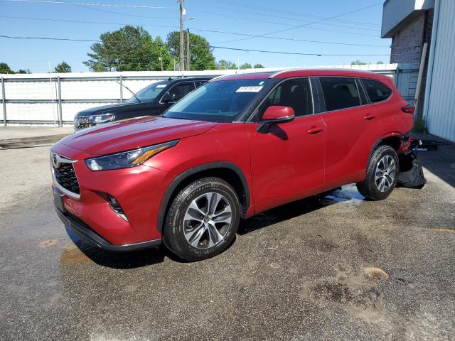 TOYOTA HIGHLANDER 2023 with VIN 5TDKDRAH2PS023700 - Photo from auction