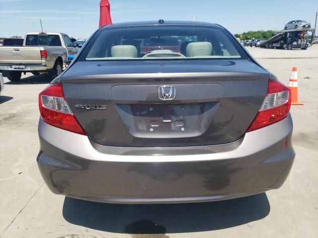 Photo 6 from auction – 2012 HONDA CIVIC EX with VIN 19XFB2F85CE345677