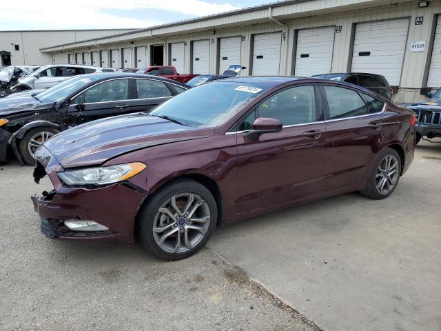 FORD FUSION S 2017 with VIN 3FA6P0G74HR227542 - Photo from auction