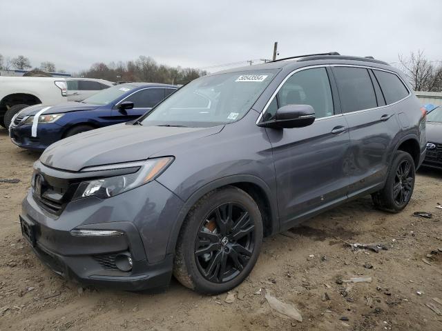 HONDA PILOT SE 2022 with VIN 5FNYF6H21NB081027 - Photo from auction