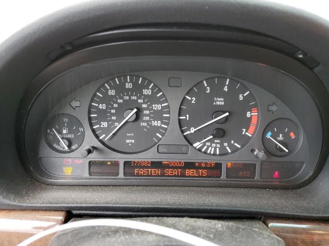Photo 9 from auction – 2000 BMW 740 IL with VIN WBAGH8340YDP12367
