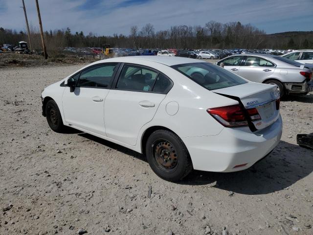 Photo 2 from auction – 2013 HONDA CIVIC LX with VIN 2HGFB2F52DH541850