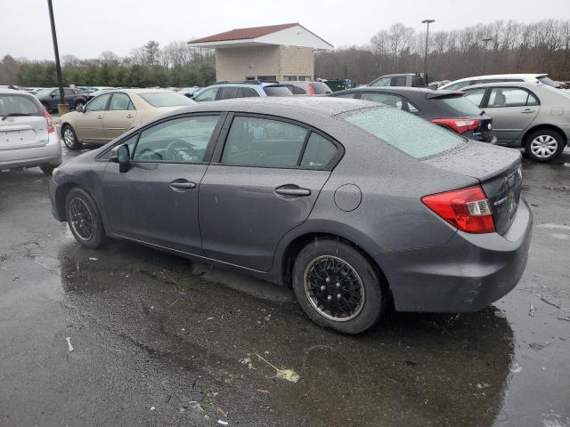 Photo 2 from auction – 2012 HONDA CIVIC LX with VIN 2HGFB2F55CH569351