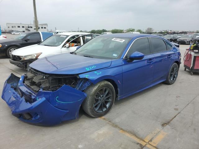 HONDA CIVIC LX 2022 with VIN 2HGFE2F25NH512969 - Photo from auction