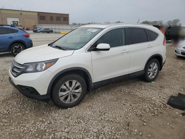 HONDA CR-V EXL 2014 with VIN 5J6RM4H76EL063981 - Photo from auction