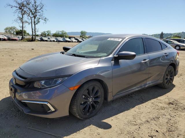 HONDA CIVIC LX 2019 with VIN 19XFC2F64KE214704 - Photo from auction